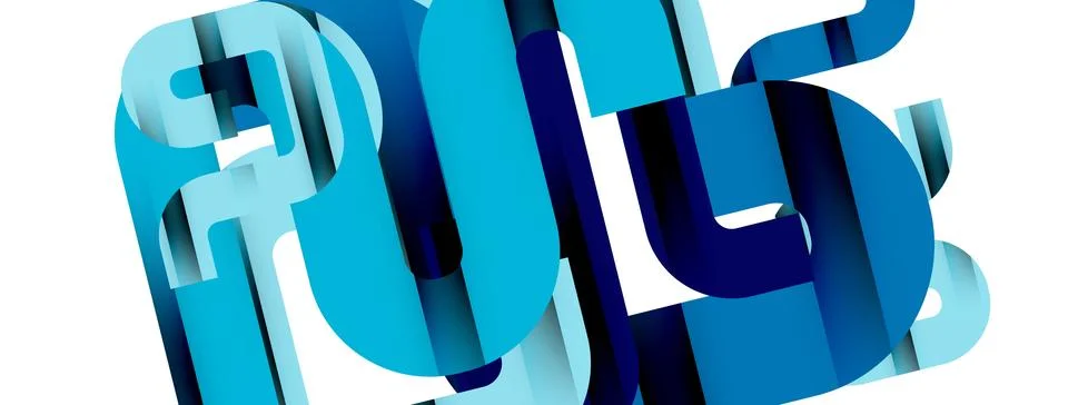 Dynamic waves, flowing lines, stripes vector geometric elements minimal pattern 스톡 일러스트