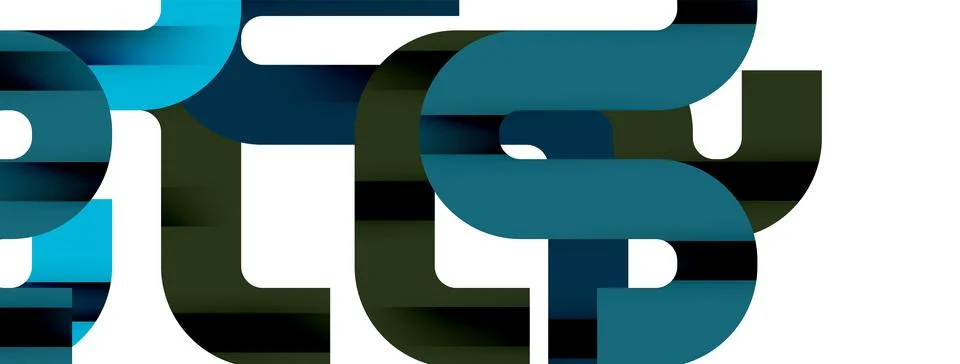 Dynamic waves, flowing lines, stripes vector geometric elements minimal pattern 스톡 일러스트