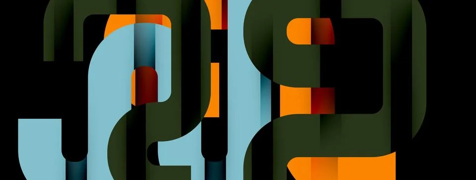 Dynamic waves, flowing lines, stripes vector geometric elements minimal pattern イラスト素材