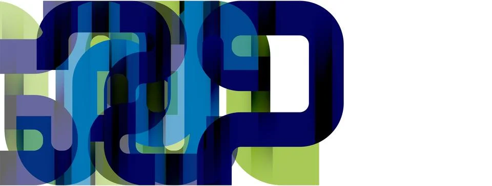 Dynamic waves, flowing lines, stripes vector geometric elements minimal pattern Illustrazione stock