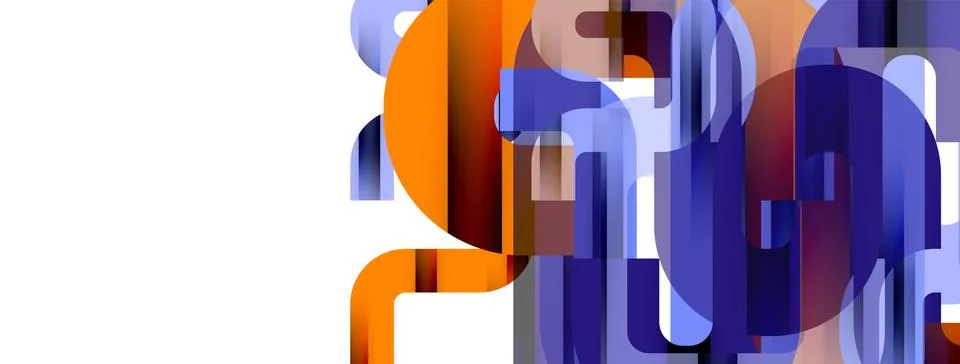 Dynamic waves, flowing lines, stripes vector geometric elements minimal pattern Illustrazione stock