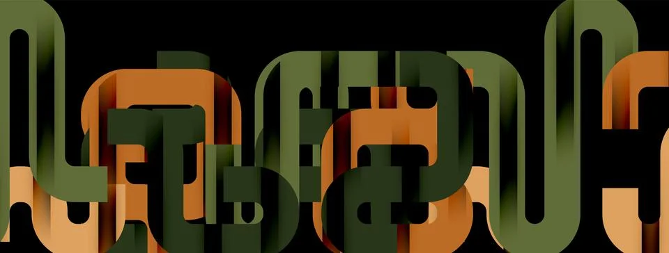 Dynamic waves, flowing lines, stripes vector geometric elements minimal pattern イラスト素材