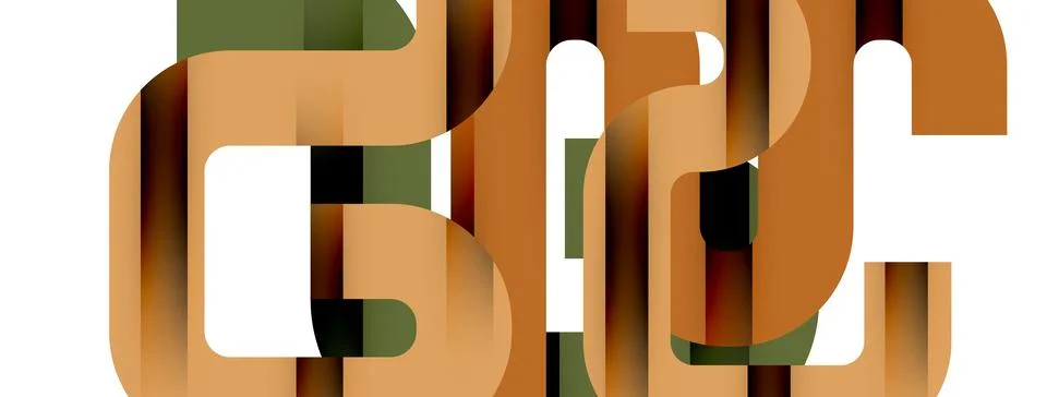 Dynamic waves, flowing lines, stripes vector geometric elements minimal pattern Illustrazione stock