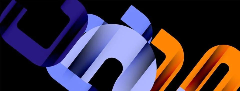 Dynamic waves, flowing lines, stripes vector geometric elements minimal pattern 스톡 일러스트