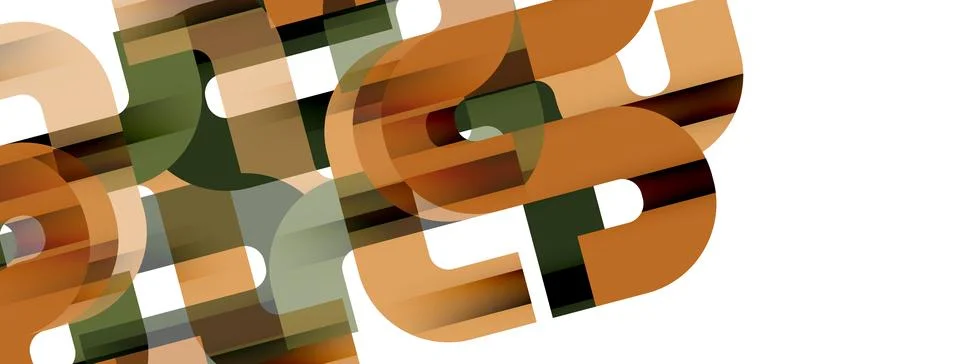 Dynamic waves, flowing lines, stripes vector geometric elements minimal pattern Illustrazione stock