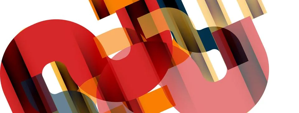 Dynamic waves, flowing lines, stripes vector geometric elements minimal pattern イラスト素材