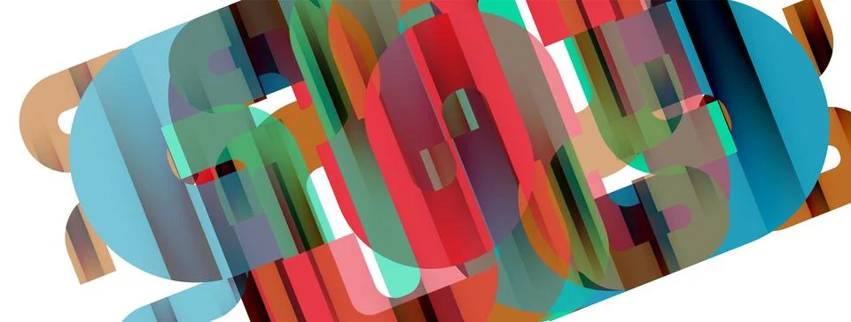 Dynamic waves, flowing lines, stripes vector geometric elements minimal pattern イラスト素材