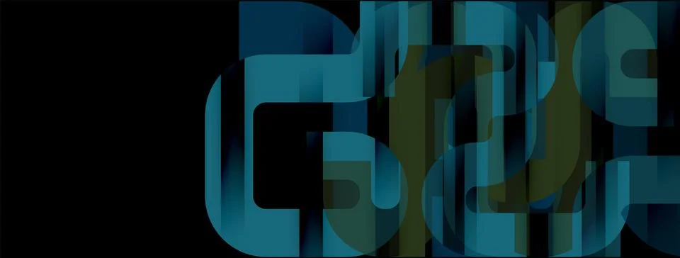 Dynamic waves, flowing lines, stripes vector geometric elements minimal pattern Illustrazione stock