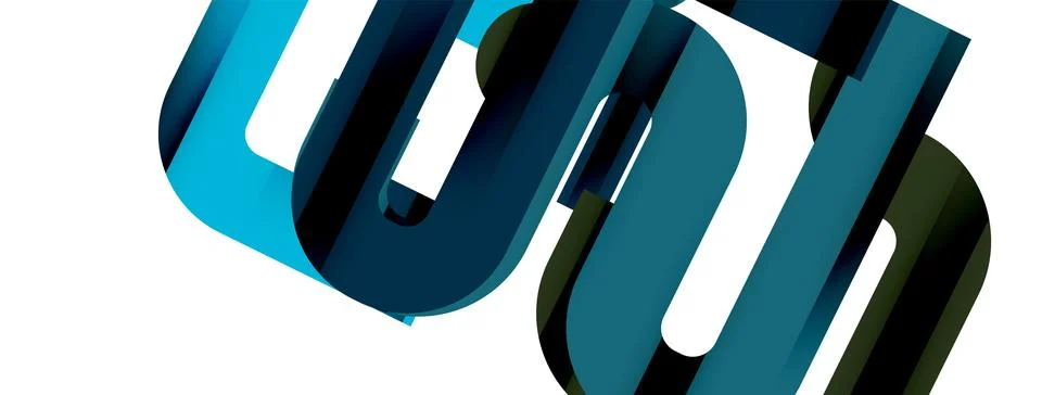 Dynamic waves, flowing lines, stripes vector geometric elements minimal pattern イラスト素材