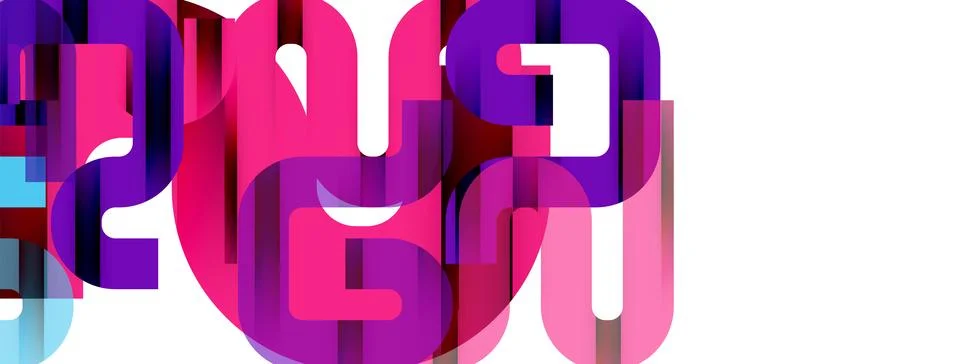 Dynamic waves, flowing lines, stripes vector geometric elements minimal pattern 스톡 일러스트