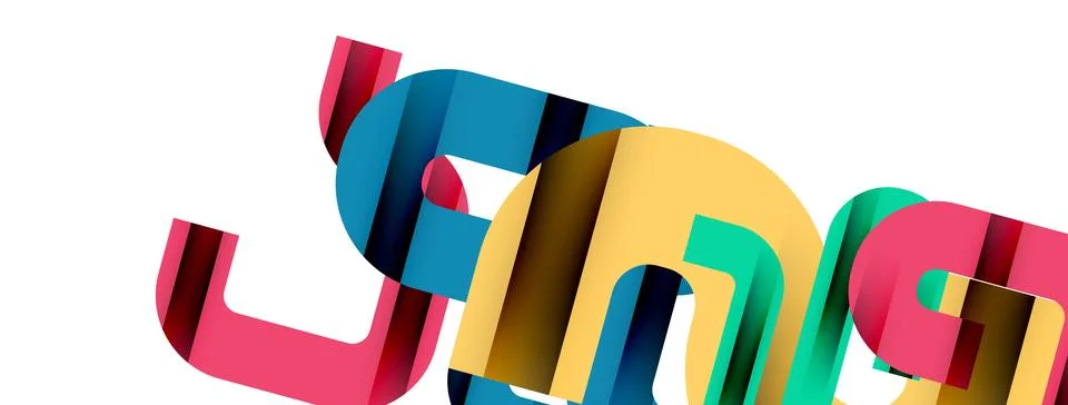 Dynamic waves, flowing lines, stripes vector geometric elements minimal pattern 스톡 일러스트