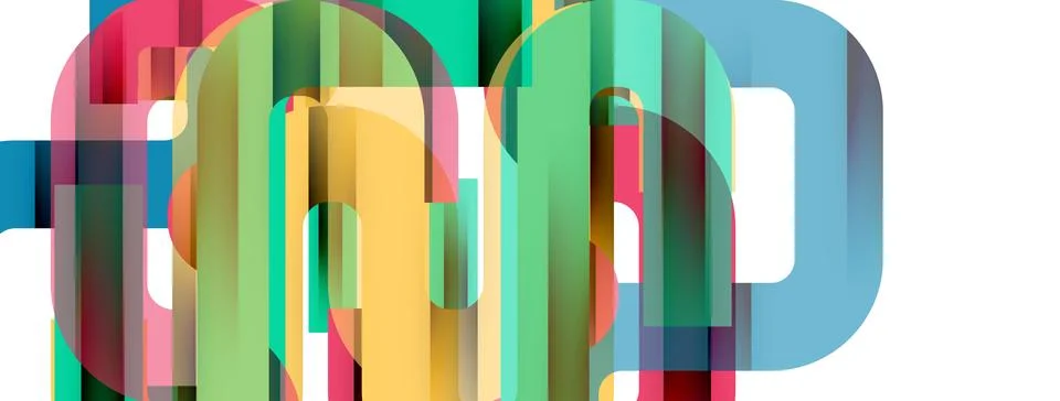 Dynamic waves, flowing lines, stripes vector geometric elements minimal pattern Illustrazione stock