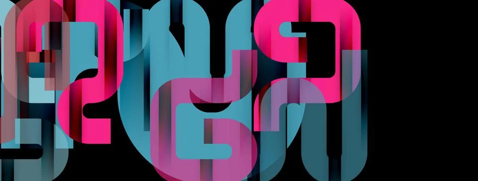 Dynamic waves, flowing lines, stripes vector geometric elements minimal pattern Illustrazione stock