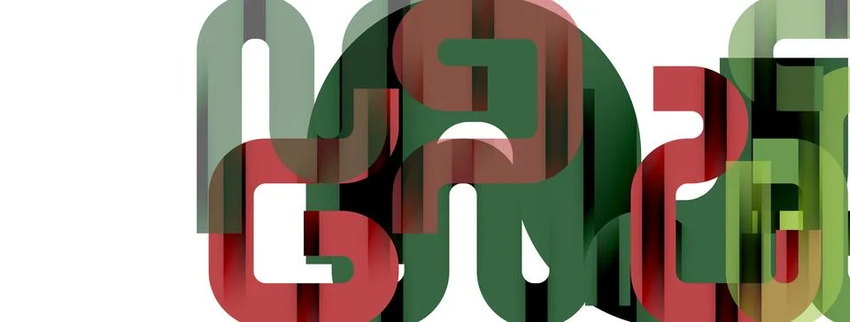 Dynamic waves, flowing lines, stripes vector geometric elements minimal pattern Illustrazione stock