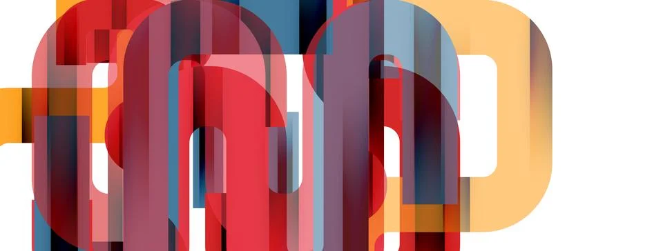 Dynamic waves, flowing lines, stripes vector geometric elements minimal pattern Stock Illustration