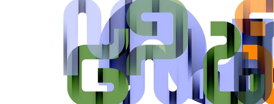 Dynamic waves, flowing lines, stripes vector geometric elements minimal pattern イラスト素材