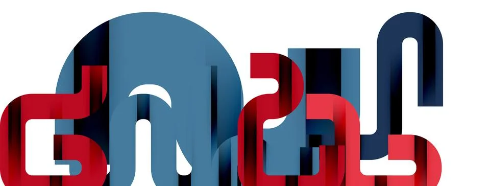 Dynamic waves, flowing lines, stripes vector geometric elements minimal pattern 스톡 일러스트