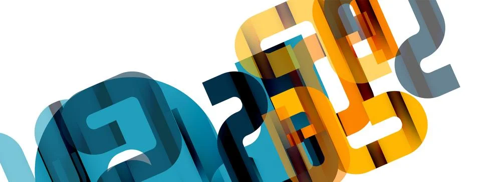 Dynamic waves, flowing lines, stripes vector geometric elements minimal pattern 스톡 일러스트