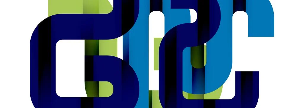 Dynamic waves, flowing lines, stripes vector geometric elements minimal pattern Stock Illustration