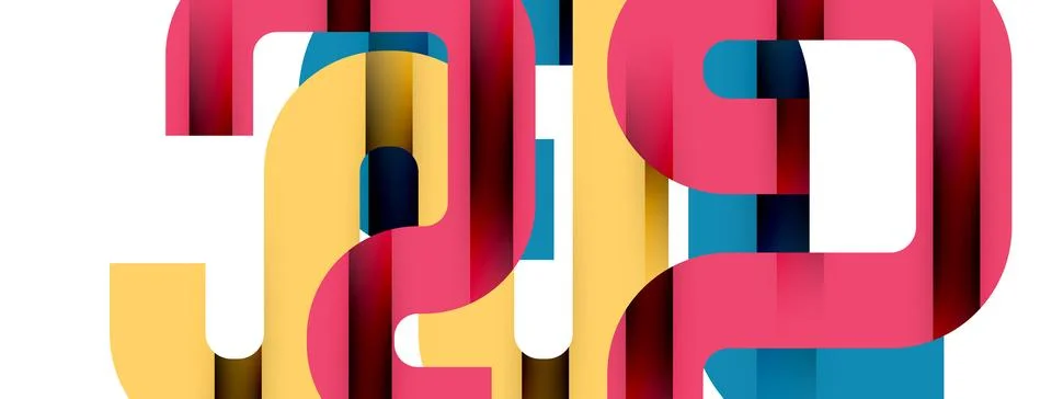 Dynamic waves, flowing lines, stripes vector geometric elements minimal pattern Stock Illustration