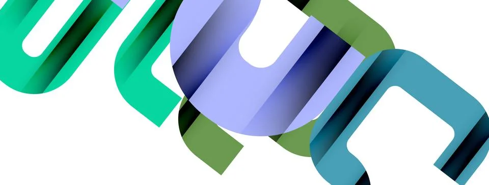 Dynamic waves, flowing lines, stripes vector geometric elements minimal pattern 스톡 일러스트