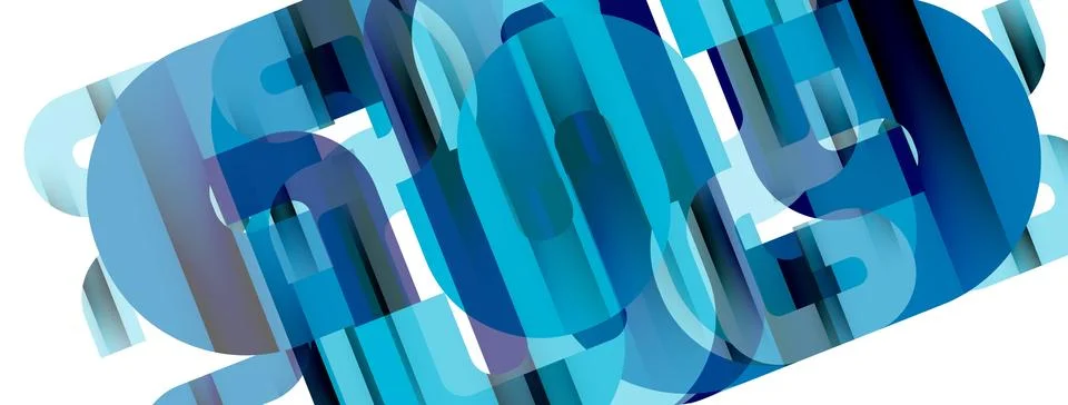 Dynamic waves, flowing lines, stripes vector geometric elements minimal pattern 스톡 일러스트