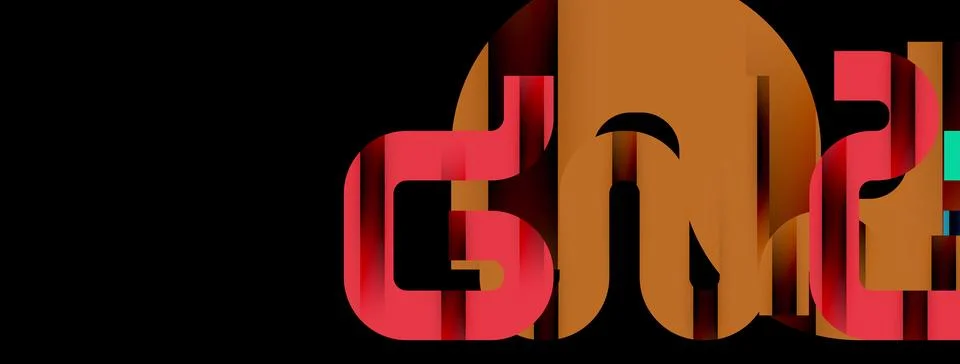 Dynamic waves, flowing lines, stripes vector geometric elements minimal pattern Illustrazione stock