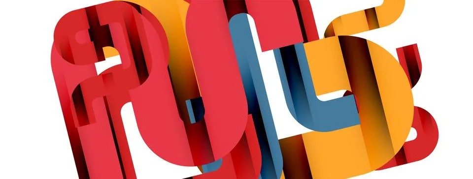 Dynamic waves, flowing lines, stripes vector geometric elements minimal pattern イラスト素材