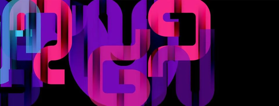 Dynamic waves, flowing lines, stripes vector geometric elements minimal pattern Stock Illustration