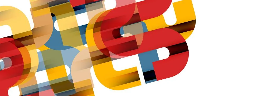 Dynamic waves, flowing lines, stripes vector geometric elements minimal pat.. イラスト素材