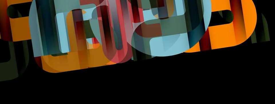 Dynamic waves, flowing lines, stripes vector geometric elements minimal pattern イラスト素材