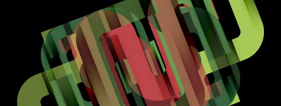 Dynamic waves, flowing lines, stripes vector geometric elements minimal pattern 스톡 일러스트