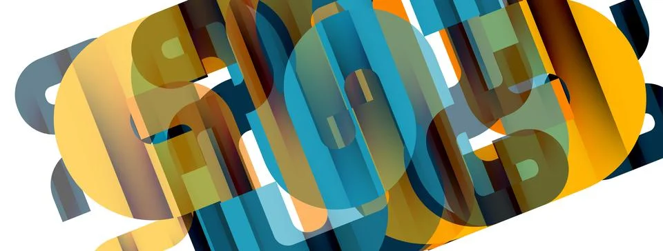 Dynamic waves, flowing lines, stripes vector geometric elements minimal pattern 스톡 일러스트