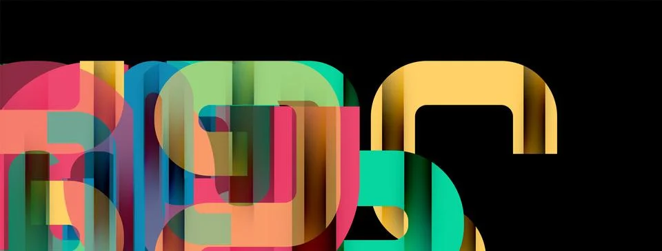 Dynamic waves, flowing lines, stripes vector geometric elements minimal pattern 스톡 일러스트