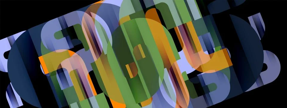 Dynamic waves, flowing lines, stripes vector geometric elements minimal pattern イラスト素材