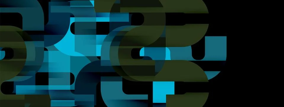 Dynamic waves, flowing lines, stripes vector geometric elements minimal pattern イラスト素材