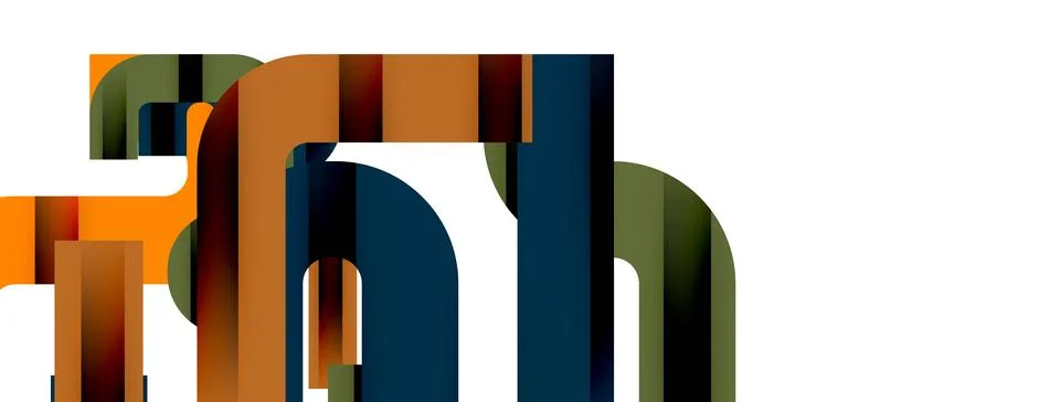 Dynamic waves, flowing lines, stripes vector geometric elements minimal pattern 스톡 일러스트