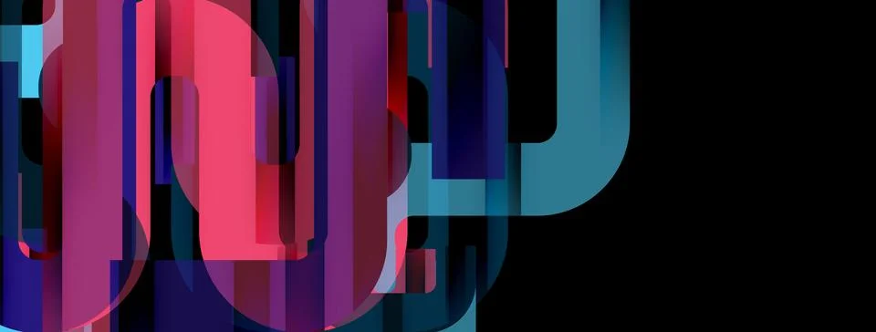 Dynamic waves, flowing lines, stripes vector geometric elements minimal pattern 스톡 일러스트