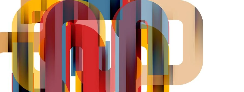 Dynamic waves, flowing lines, stripes vector geometric elements minimal pattern Illustrazione stock