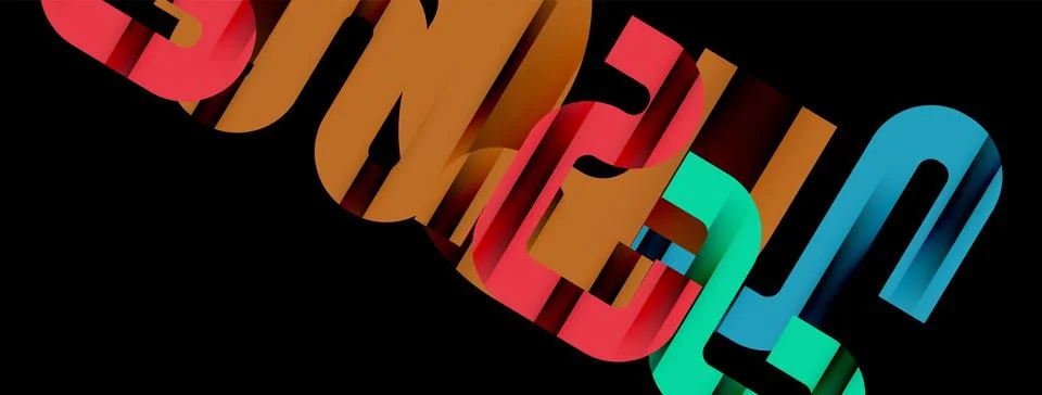 Dynamic waves, flowing lines, stripes vector geometric elements minimal pattern 스톡 일러스트