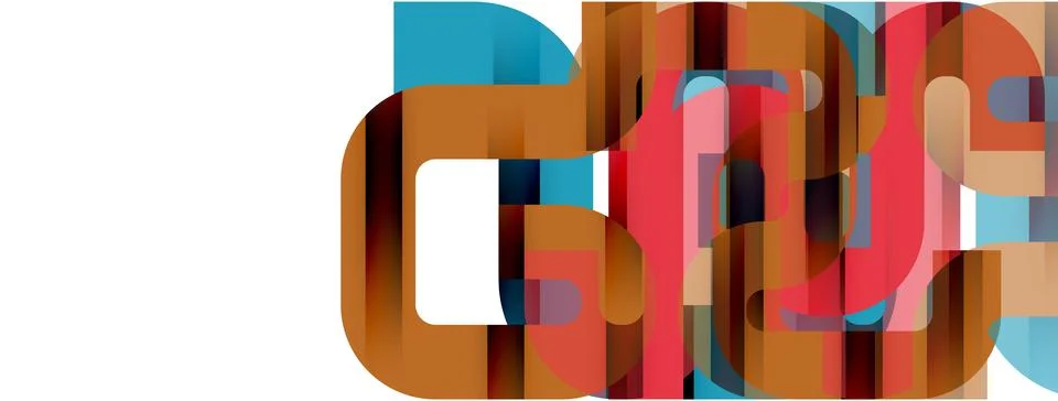 Dynamic waves, flowing lines, stripes vector geometric elements minimal pattern Illustrazione stock