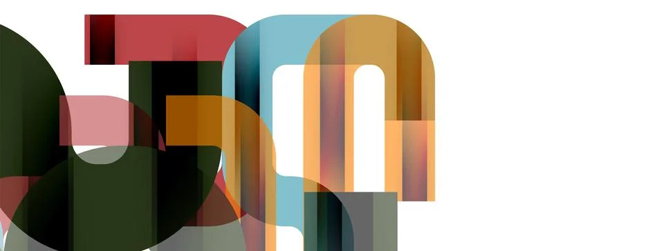 Dynamic waves, flowing lines, stripes vector geometric elements minimal pattern 스톡 일러스트