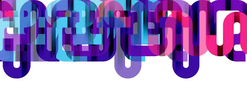 Dynamic waves, flowing lines, stripes vector geometric elements minimal pattern 스톡 일러스트