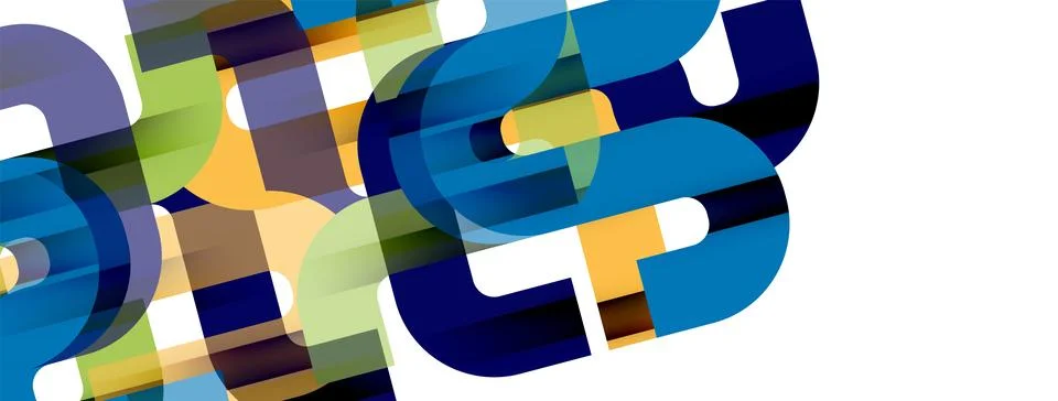 Dynamic waves, flowing lines, stripes vector geometric elements minimal pattern 스톡 일러스트