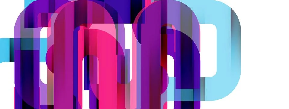 Dynamic waves, flowing lines, stripes vector geometric elements minimal pattern Illustrazione stock