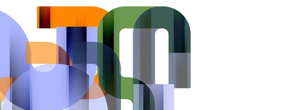 Dynamic waves, flowing lines, stripes vector geometric elements minimal pattern 스톡 일러스트