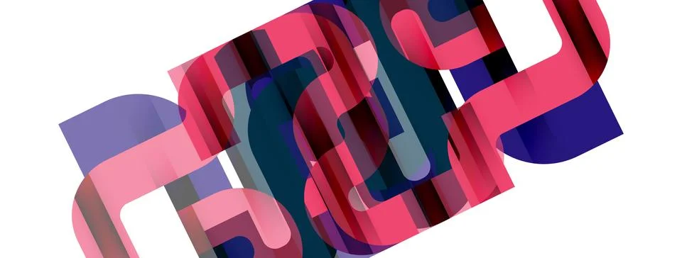 Dynamic waves, flowing lines, stripes vector geometric elements minimal pattern 스톡 일러스트