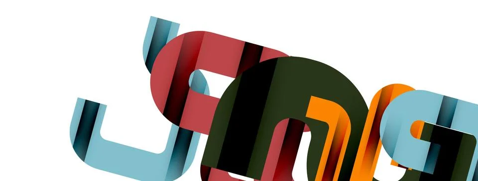 Dynamic waves, flowing lines, stripes vector geometric elements minimal pattern 스톡 일러스트