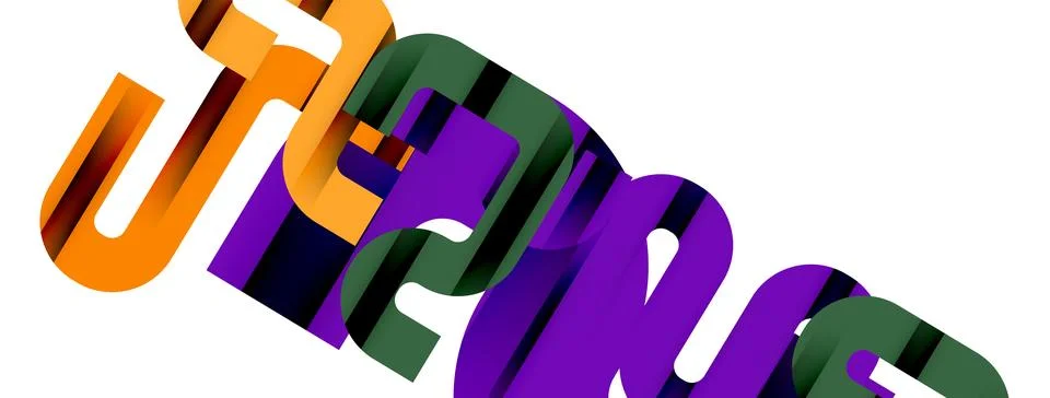 Dynamic waves, flowing lines, stripes vector geometric elements minimal pattern Stock Illustration