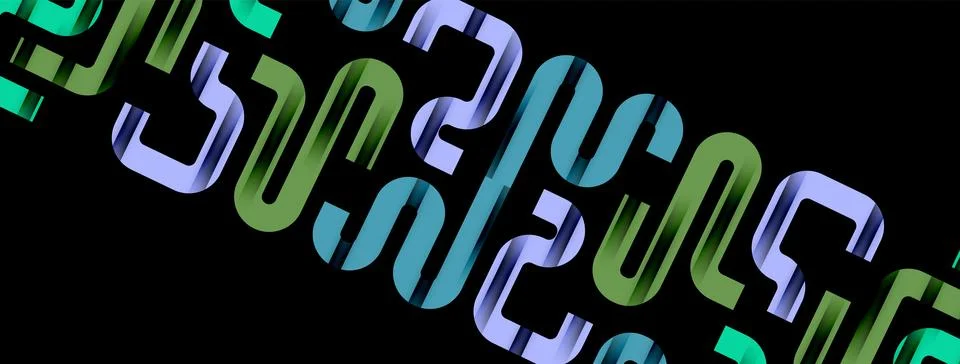 Dynamic waves, flowing lines, stripes vector geometric elements minimal pattern Illustrazione stock